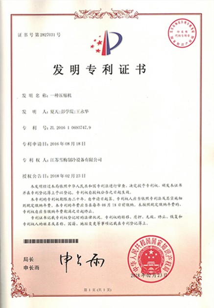 patent for invention